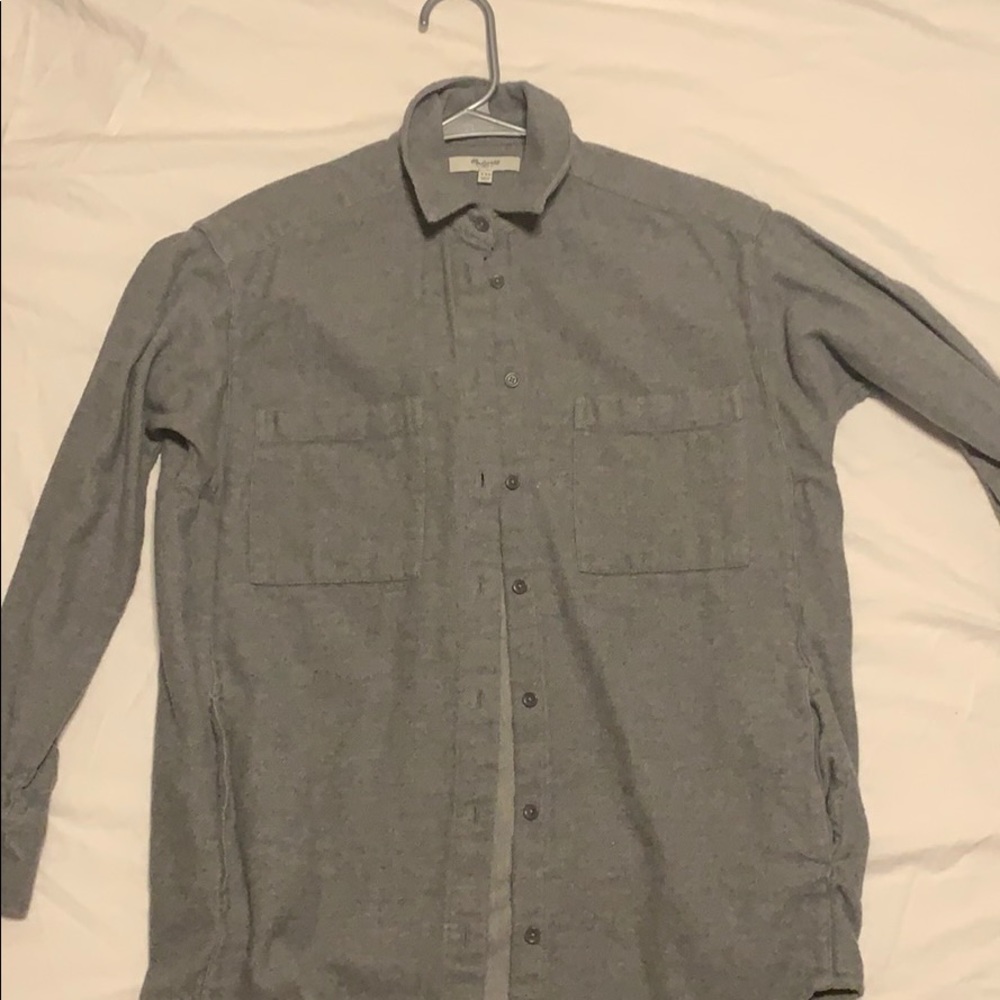 Gray shirt